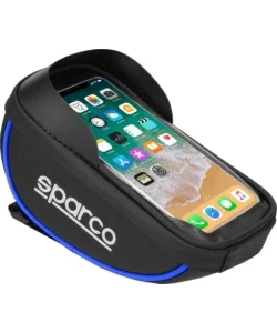 Borsa porta cellulare per bici sparco in microfibra, 19x11x5,5 cm Must-Have